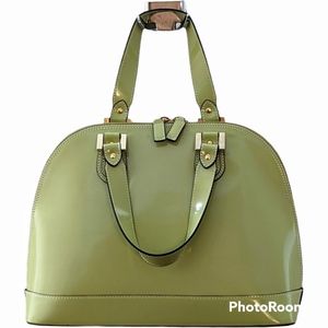 Alberta Di Canio Bugatti Saffiano Leather Handbag